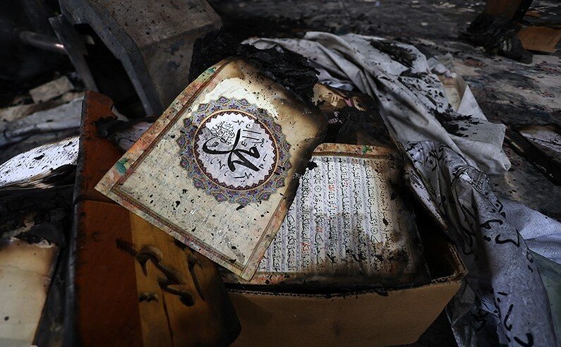 مساجد و تکیهها و اماکن مقدسهای که در آتش نفرت تروریستها سوختن