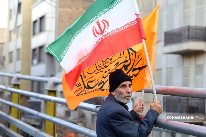 تشییع پیکر شهدای مقاومت ملی در تهران