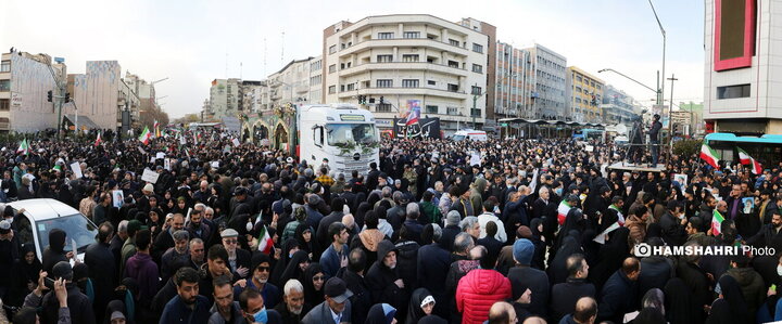 تشییع شهدای امنیت تهران