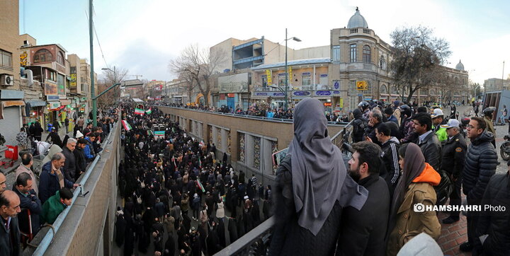 تشییع شهدای امنیت تهران