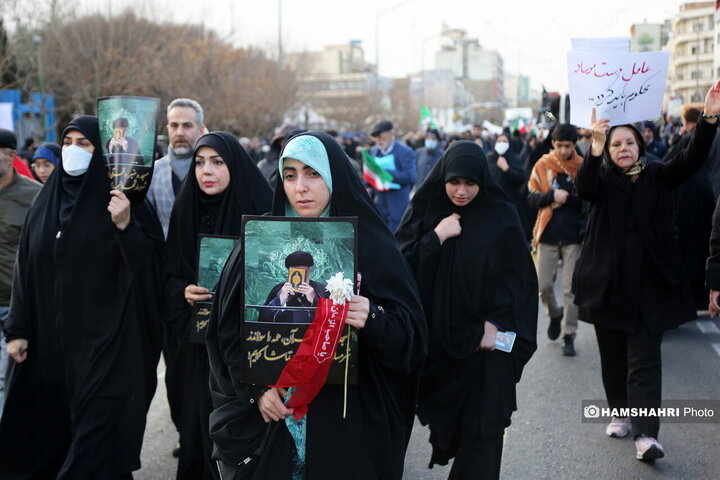 تشییع شهدای امنیت تهران