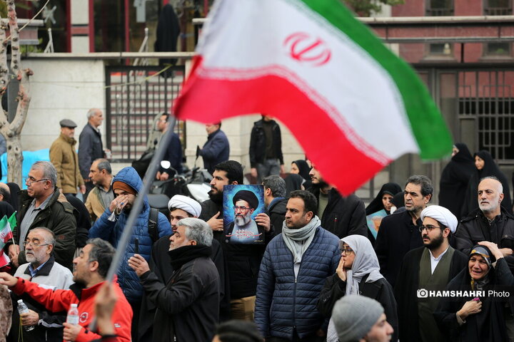 تشییع شهدای امنیت تهران