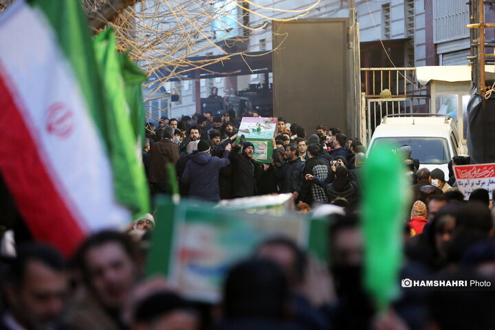 تشییع شهدای امنیت تهران