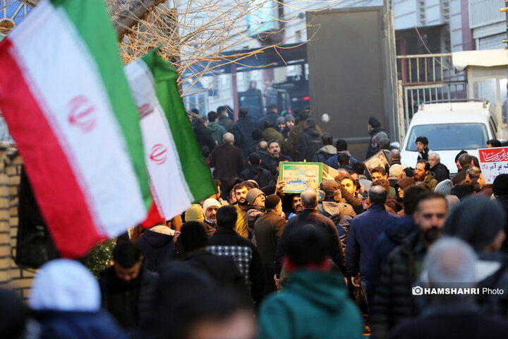 تشییع شهدای امنیت تهران