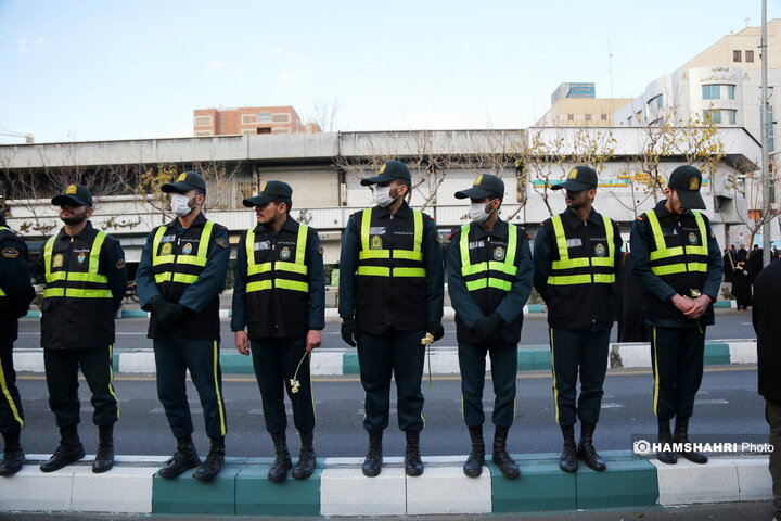 تشییع شهدای امنیت تهران