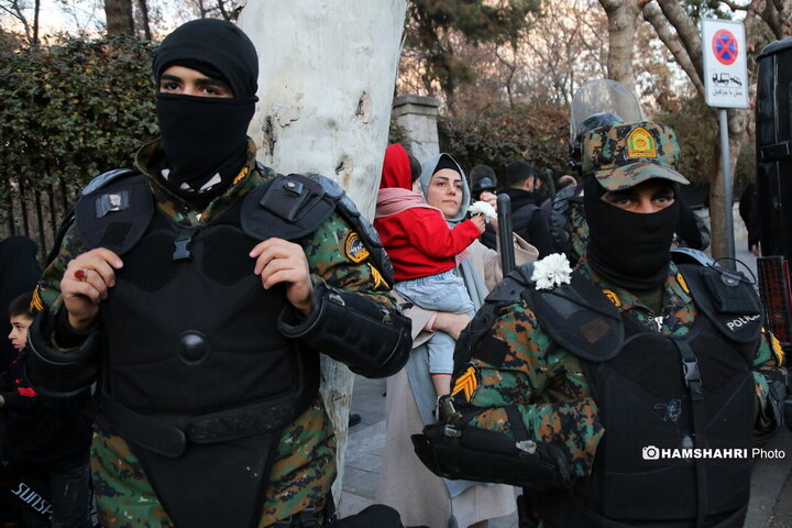 تشییع شهدای امنیت تهران