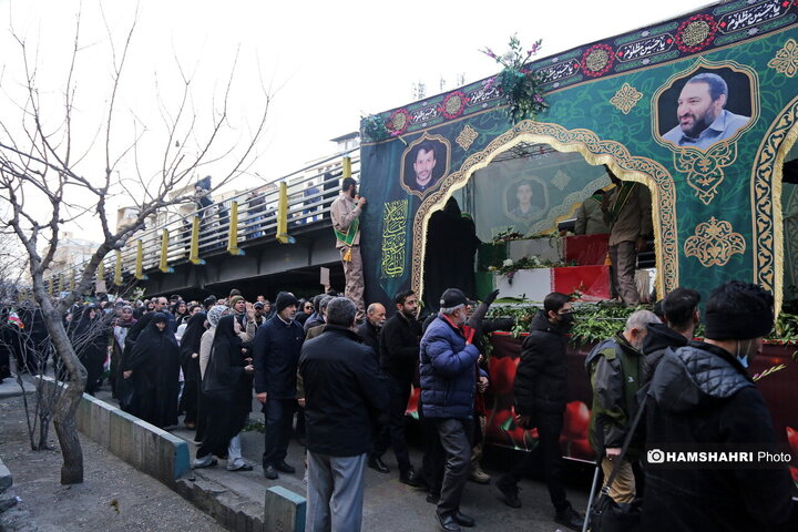 تشییع شهدای امنیت تهران