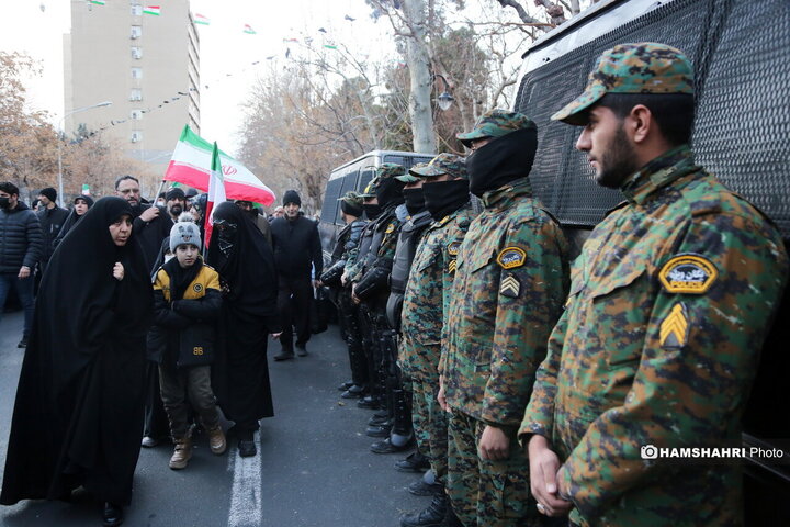 تشییع شهدای امنیت تهران