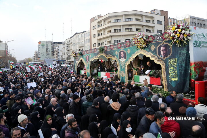 تشییع شهدای امنیت تهران