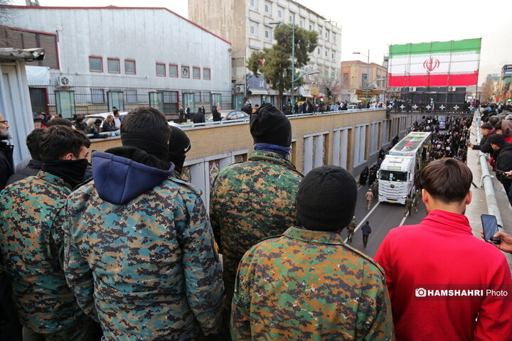 تشییع شهدای امنیت تهران