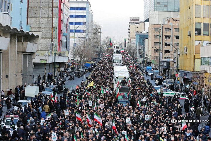 تشییع شهدای امنیت تهران