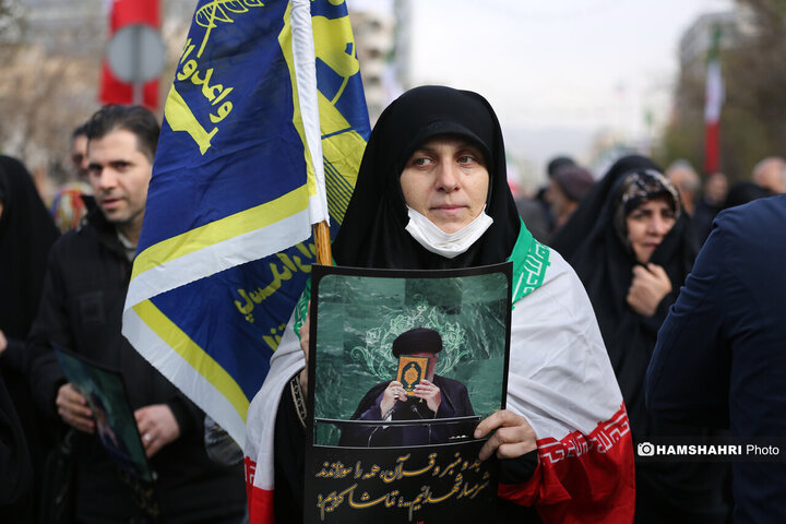 تشییع پیکر شهدای مقاومت ملی در تهران - ۳