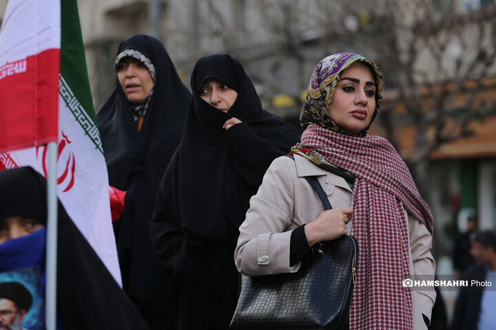 تشییع پیکر شهدای مقاومت ملی در تهران - ۳