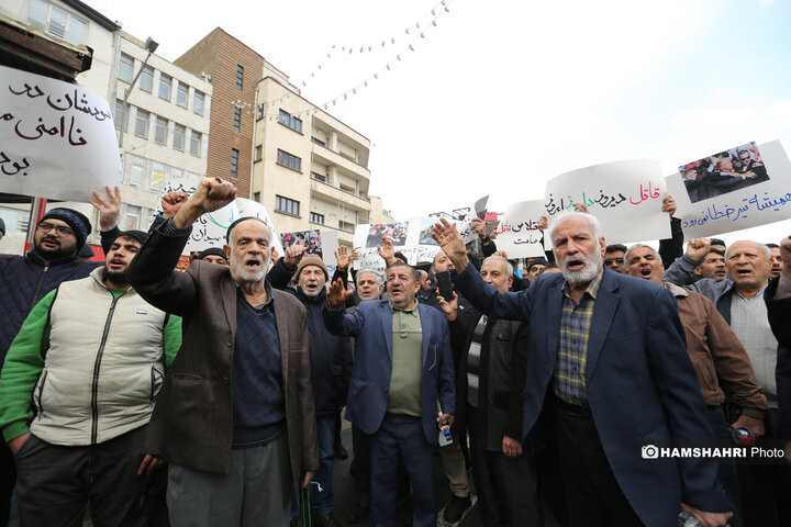 تشییع پیکر شهدای مقاومت ملی در تهران - ۳