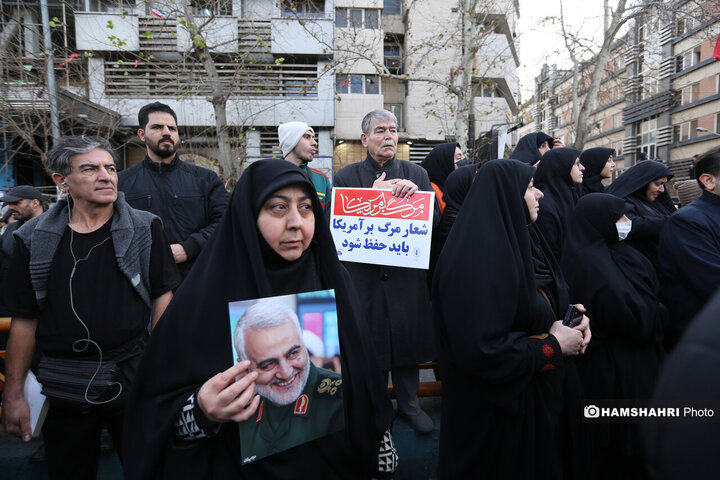 تشییع پیکر شهدای مقاومت ملی در تهران - ۳