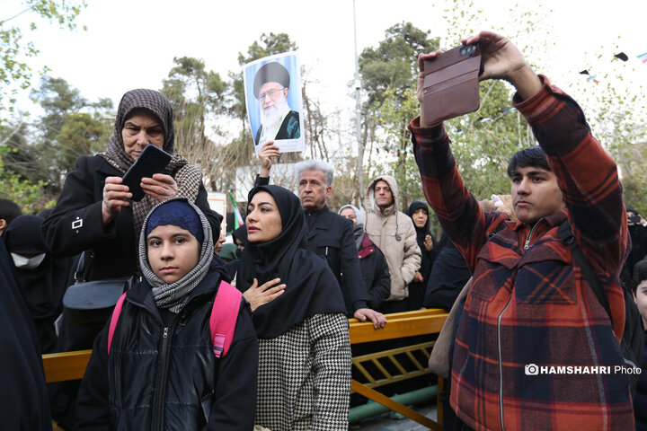 تشییع پیکر شهدای مقاومت ملی در تهران - ۳