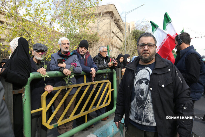 تشییع پیکر شهدای مقاومت ملی در تهران - ۳