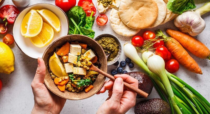 سبزیجات و لبنیات