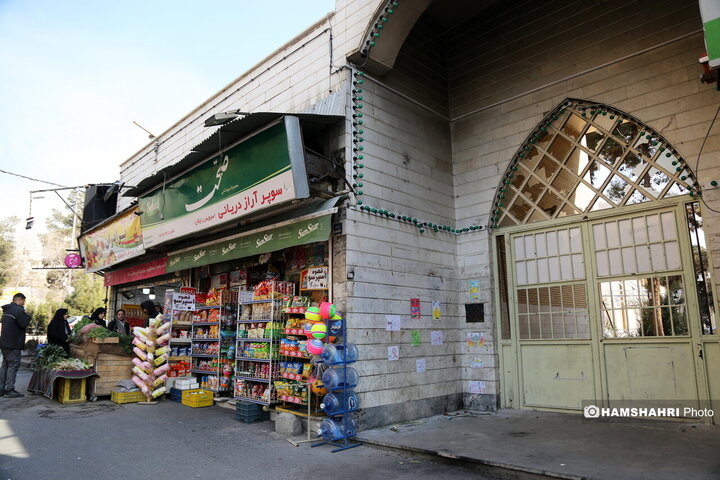 مساجد آتش زده توسط اغتشاشگران در تهرانپارس