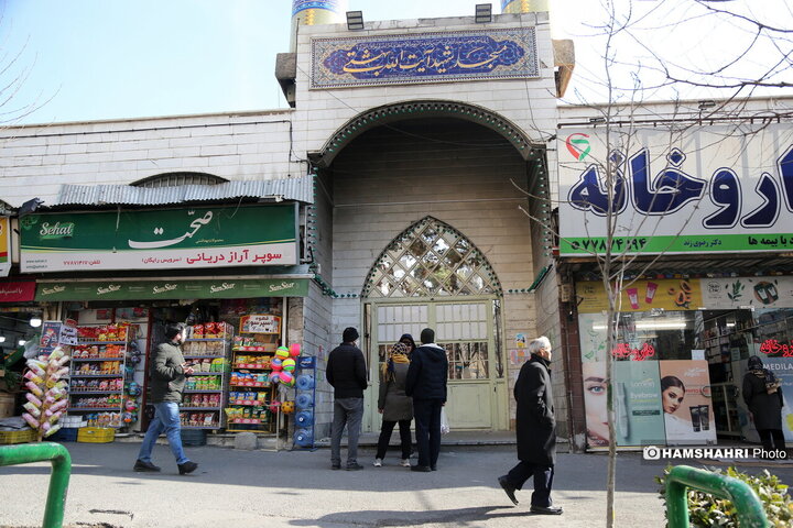 مساجد آتش زده توسط اغتشاشگران در تهرانپارس