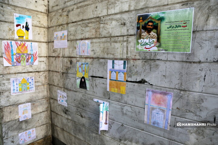 مساجد آتش زده توسط اغتشاشگران در تهرانپارس