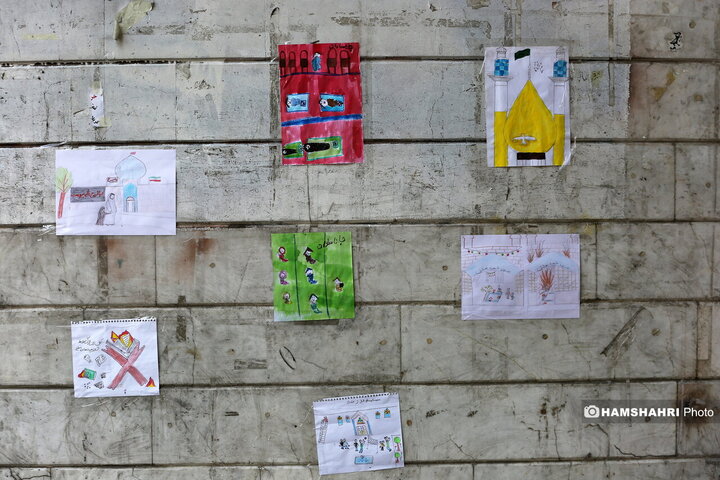 مساجد آتش زده توسط اغتشاشگران در تهرانپارس