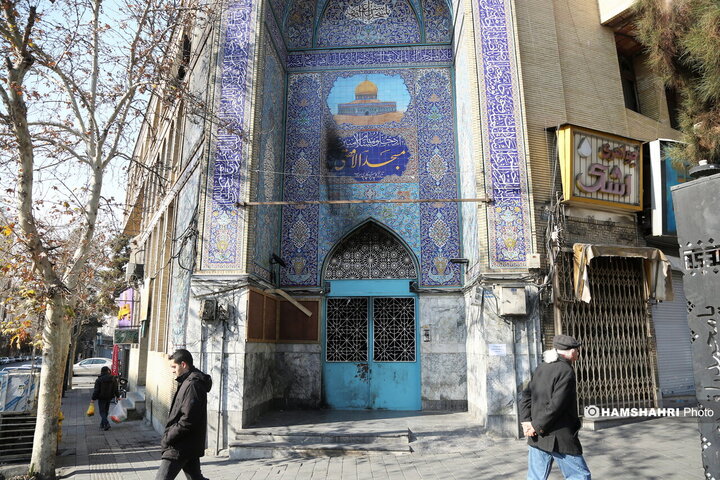 مساجد آتش زده توسط اغتشاشگران در تهرانپارس