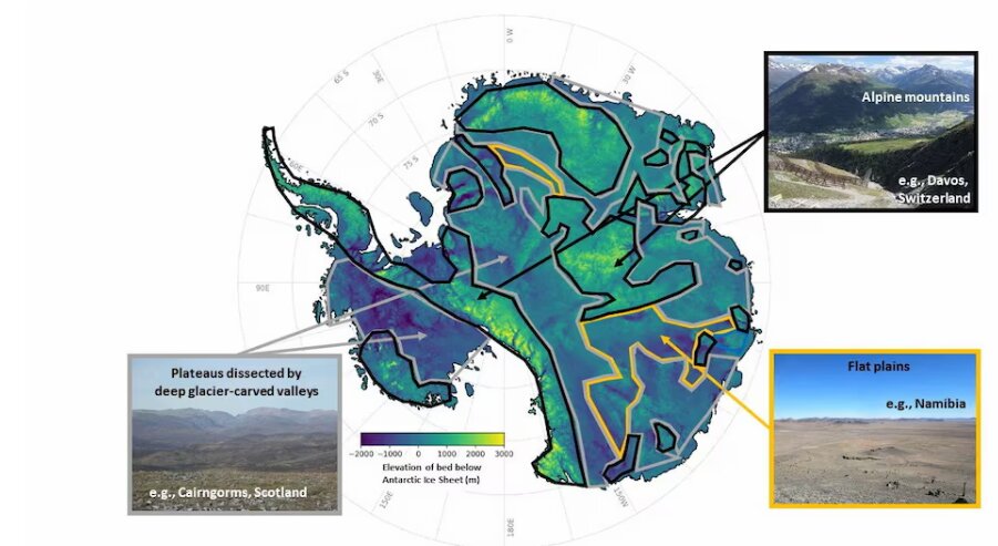 چهره واقعی جنوبگان از زیر لایه‌های یخ پیدا شد