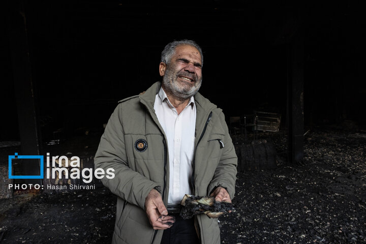 گریه و شیون حبیب طاهر ورکانژاد در حین روایت شب جنایت 