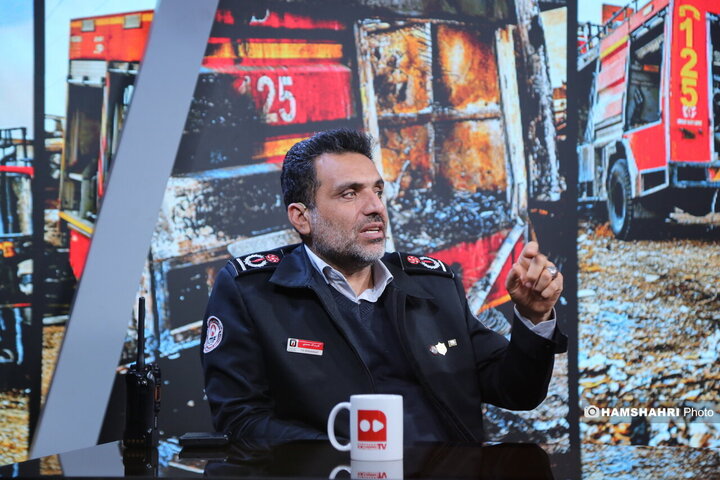 گفتگو با قدرت‌الله محمدی مدیرعامل سازمان آتش‌نشانی