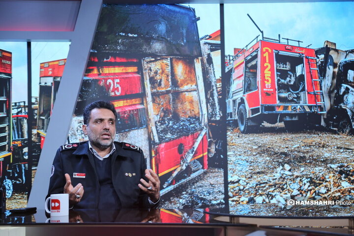 گفتگو با قدرت‌الله محمدی مدیرعامل سازمان آتش‌نشانی
