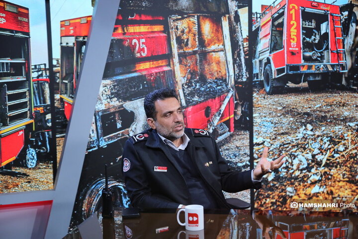 گفتگو با قدرت‌الله محمدی مدیرعامل سازمان آتش‌نشانی
