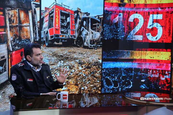 گفتگو با قدرت‌الله محمدی مدیرعامل سازمان آتش‌نشانی