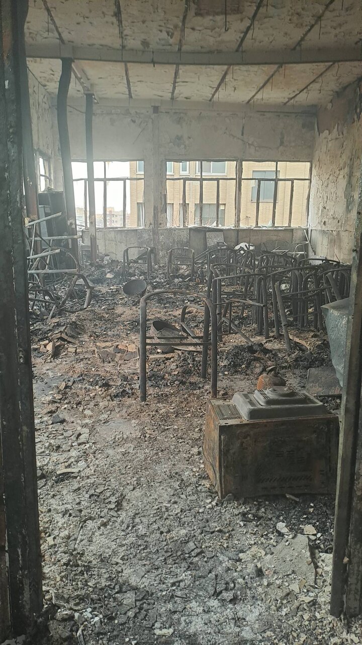 کتابخانه بچه‌های صادقیه سوخت – همشهری آنلاین