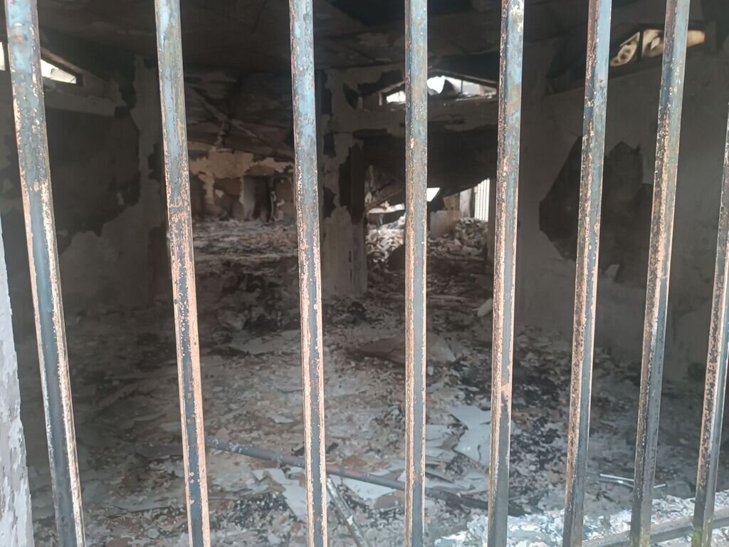 خاکسترشدن کتابهای کودکان نیشابور