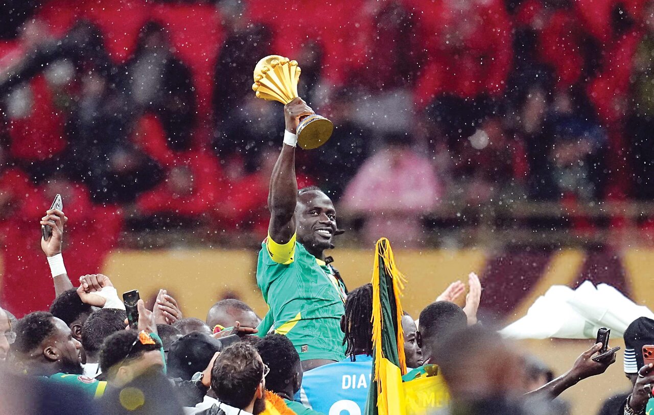 قهرمانی سنگال سادیو مانه