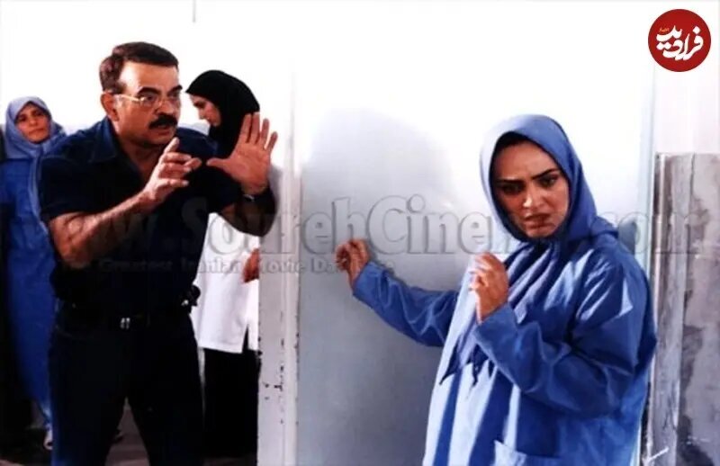 رویا نونهالی ۳۹ ساله کنار مهدی فخیم‌زاده؛ سال ۱۳۸۲ + عکس