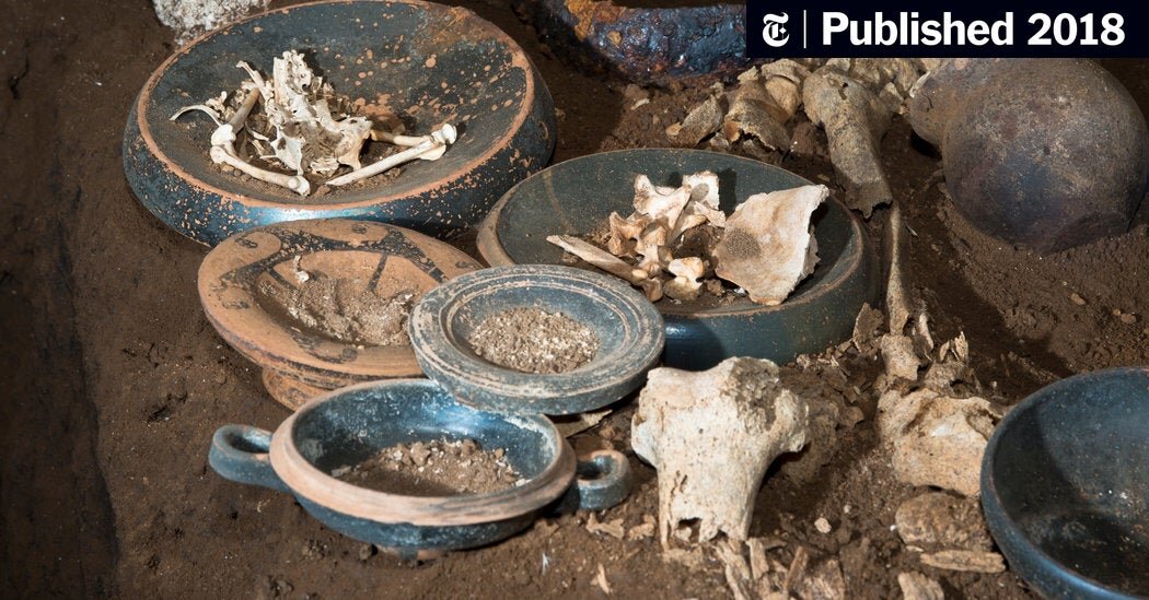 رمزگشایی از عجیب‌ترین تدفین عصر روم باستان