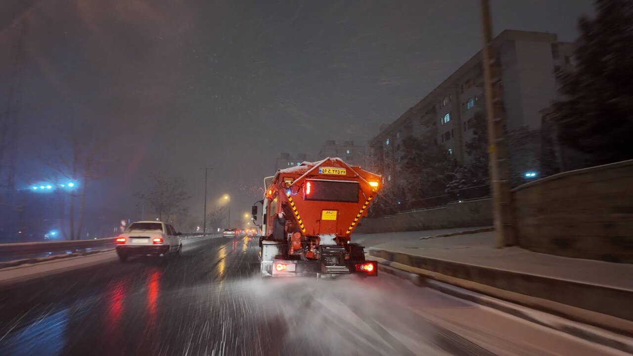 برف روبی در منطقه 5