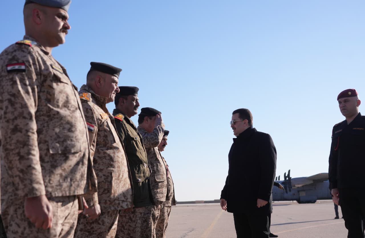 همشهری آنلاین – بازدید السودانی از پایگاه عین الاسد پس از خروج نیروهای آمریکایی