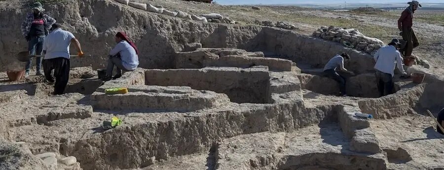 کشف بقایای سکونتگاه باستانی در کردستان عراق | عکس