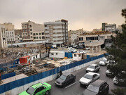 کاهش ترافیک در بزرگراه شهید باقری | ادامه نصب تیرهای عرشه پل خیابان ۱۹۶