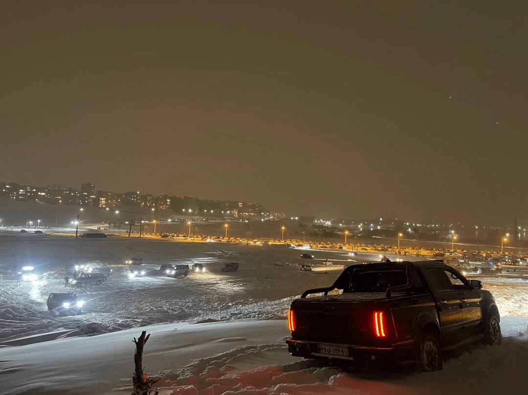 سراسر این استان یخ زد +تصاویر | یخبندان قطبی با ۱.۵متر برف و دمای منفی ۲۷درجه