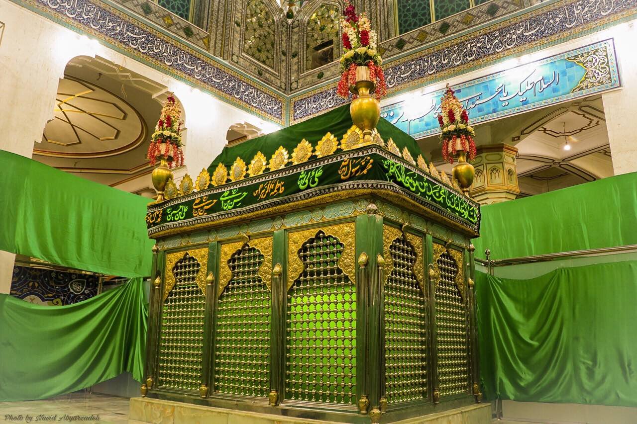 امامزاده سبز قبا علیه السلام قبل از تخریب