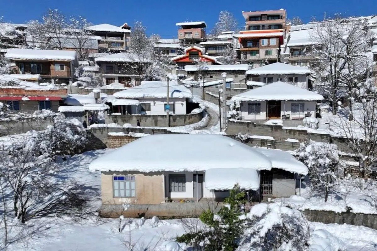 ایران برفی شد