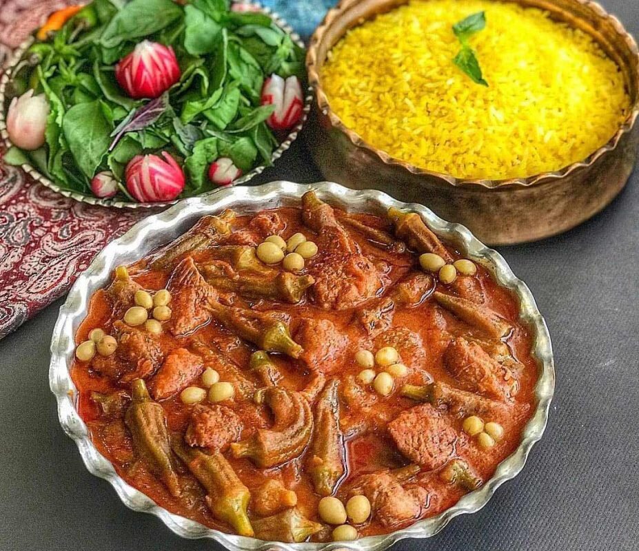 راز خوشمزگی و غلیظ شدن خورشت بامیه با این ادویه