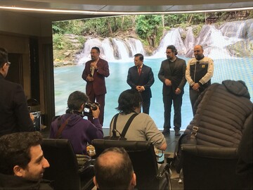 افتتاح نمایشگاه فیلیپین ، مروارید پنهان در متروی تهران