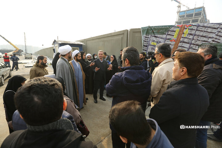 بازدید نخبگان و معتمدین محلات از پروژه های عمرانی منطقه ۵