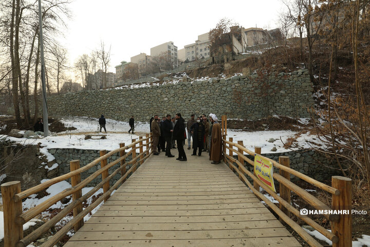 بازدید نخبگان و معتمدین محلات از پروژه های عمرانی منطقه ۵