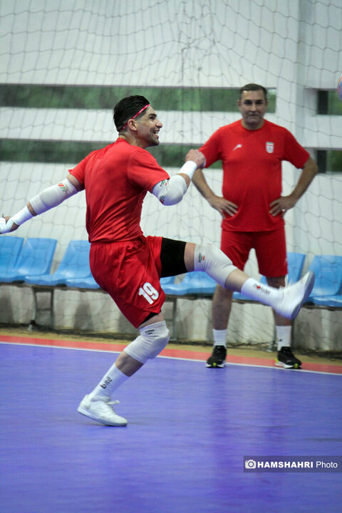 تصاویر اولین تمرین تیم ملی فوتسال ایران در جاکارتا اندونزی